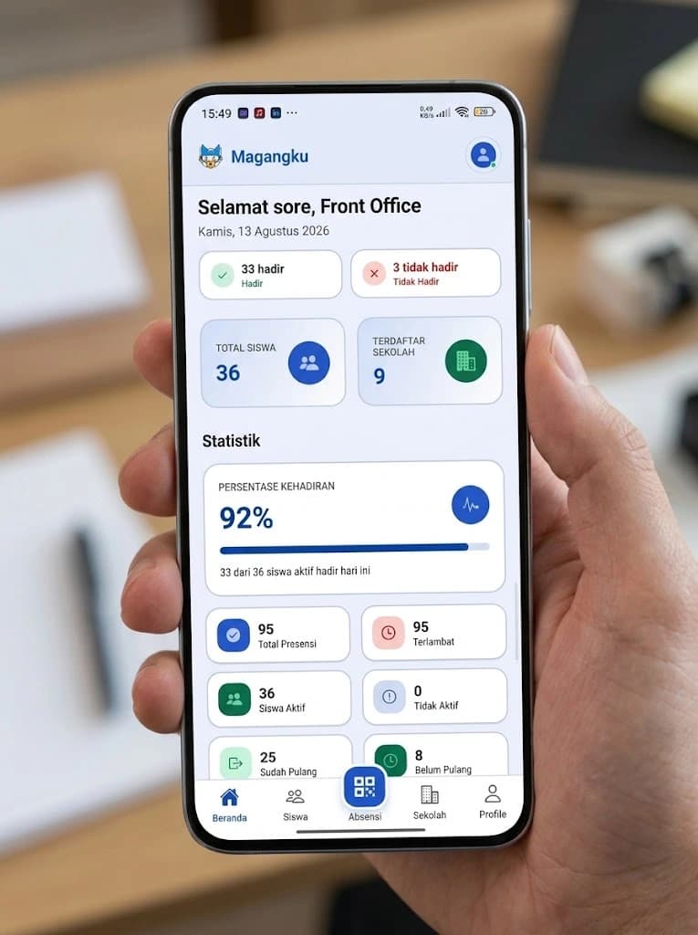 Screenshot of Magangku